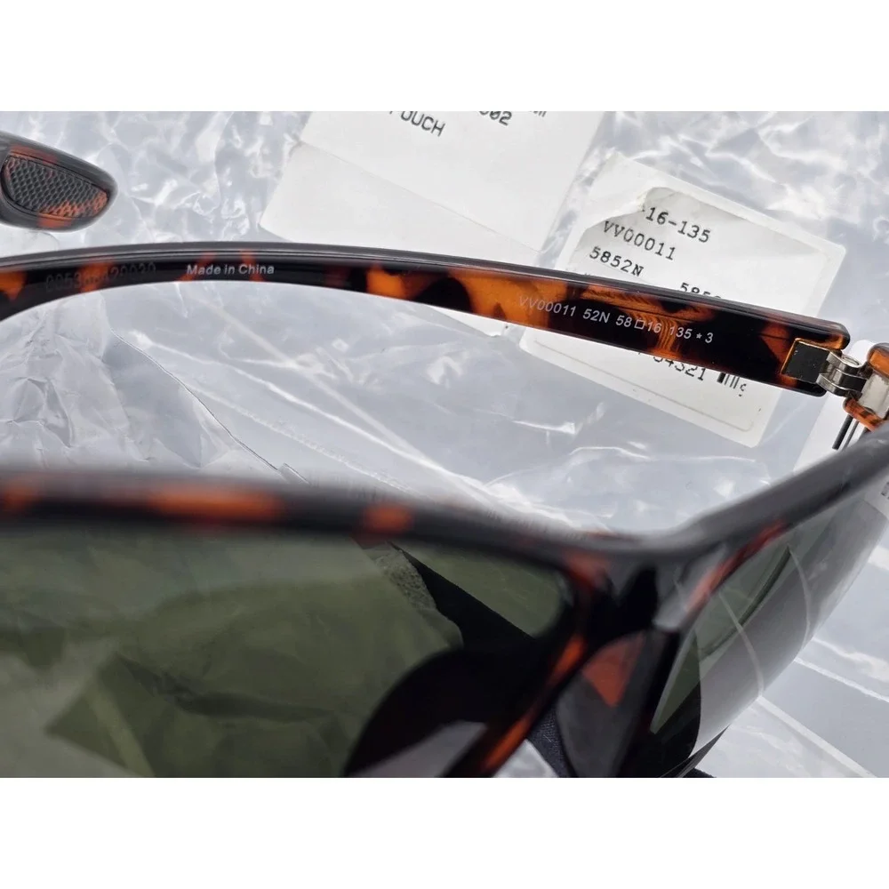 NEW With Tags Marcolin Eyewear‎ Men's Injected Oval Sunglasses Color Dark Havana
